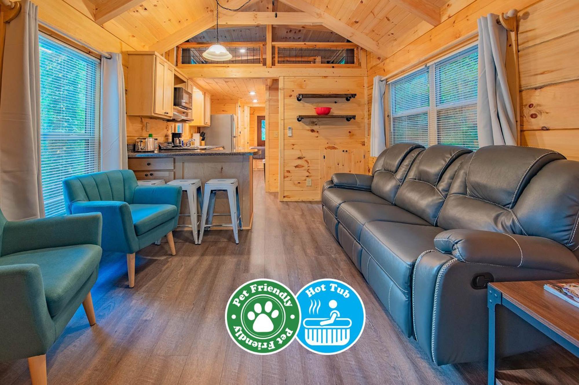 Ernie Cabin Wauhatchie Woodlands Tiny Cabin Chattanooga Esterno foto